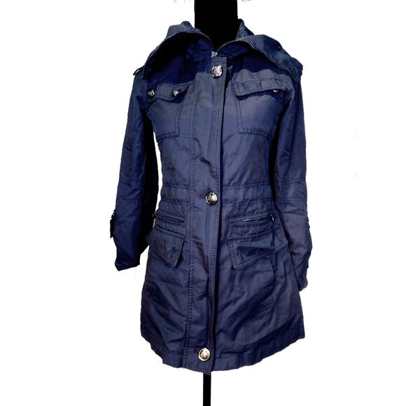 LAUNDRY by Shelli Segal Navy blue Lightweight jacket size XS Cotton/Nylon - Picture 1 of 9